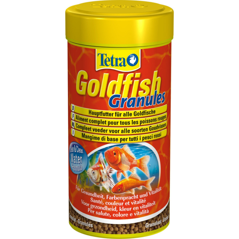 TETRA - Goldfish granules Aliment poisson rouge - boite de 250 ml - 80 g Sonico.fr