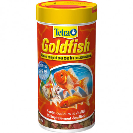 TETRA - Goldfish Aliment complet poisson rouge - boite de 250 ml Sonico.fr