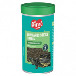 AIME - Gammarus sticks tortues - pot de 500 ml - 190 g Sonico.fr