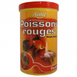 AIME - Flocons pour poissons rouges -  pot de 1 l Sonico.fr
