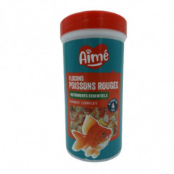 AIME - Flocons pour poissons rouges - pot de 50 g Sonico.fr