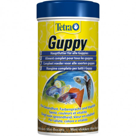 TETRA - Guppy Aliment pour poisson guppies - boite de 250 ml Sonico.fr