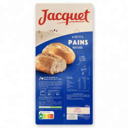 JACQUET - 6 Petits Pains Natures - paquet de 300 g Sonico.fr