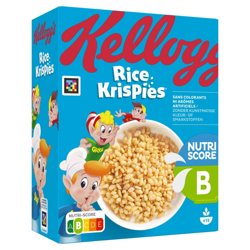 KELLOGG'S - Rice Krispies Céréales - paquet de 360 g Sonico.fr