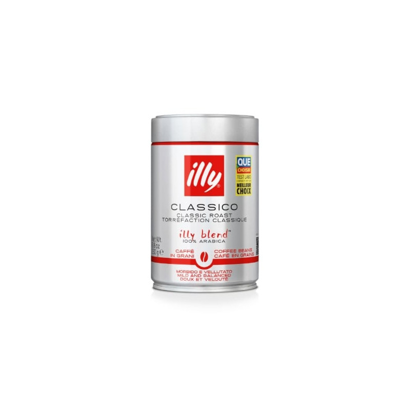 ILLY - Classico Café en grains Espresso - Boite de 250 g Sonico.fr