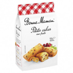 BONNE MAMAN - Gâteaux Petits Cakes Aux Fruits - paquet de 300 g Sonico.fr