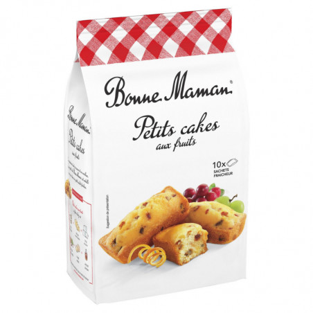 BONNE MAMAN - Gâteaux Petits Cakes Aux Fruits - paquet de 300 g Sonico.fr