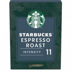 STARBUCKS - Espresso Roast intensité 11 Café Capsules Compatible Nespresso - boite de 18 capsules Sonico.fr
