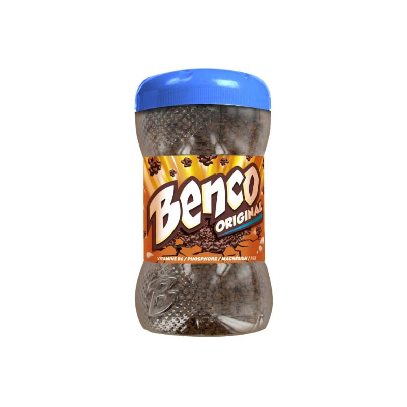 BENCO - Chocolat en poudre Boisson Instantanée - boite de 800 g Sonico.fr