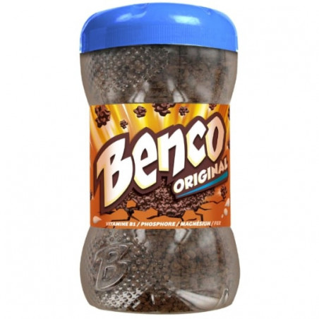 BENCO - Chocolat en poudre Boisson Instantanée - boite de 800 g Sonico.fr