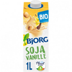 BJORG - Boisson bio à base de Soja Vanille UHT - 1 L Sonico.fr