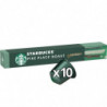 STARBUCKS - Pike Place Roast intensité 7 Café Compatible Nespresso - boite de 10 capsules Sonico.fr