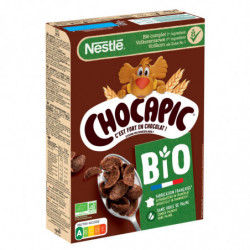 NESTLE - CHOCAPIC Bio Céréales au chocolat - boite de 375 g Sonico.fr