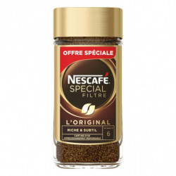 NESCAFE - Spécial Filtre Original Café soluble - boite de 200 g Sonico.fr