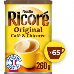 RICORE - Café Soluble Chicorée Original - boite de 260 g Sonico.fr