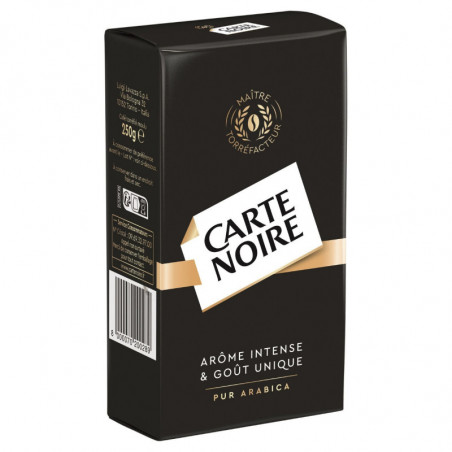 CARTE NOIRE - Café Moulu Arabica - paquet de 250 g Sonico.fr