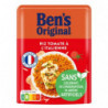 BEN'S ORIGINAL - Riz Tomate à l'Italienne Micro Ondable - sachet de 220 g Sonico.fr