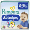 PAMPERS - Splashers Baby Shark Taille 3-4 6kg-11kg Couches-Culottes de Bain Jetable - paquet de 12 couches de bain Sonico.fr