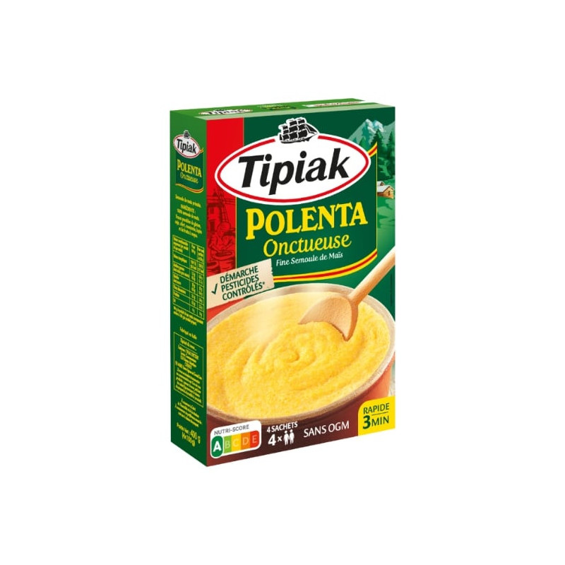 TIPIAK - Polenta Onctueuse Sans Pesticide - 400 g Sonico.fr