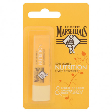 LE PETIT MARSEILLAIS - Soin Lèvres Nutrition lèvres desséchées - stick de 4,9 g Sonico.fr