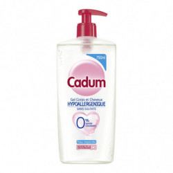 CADUM - Gel Corps Cheveux Hypoallergénique - flacon de 750 ml Sonico.fr