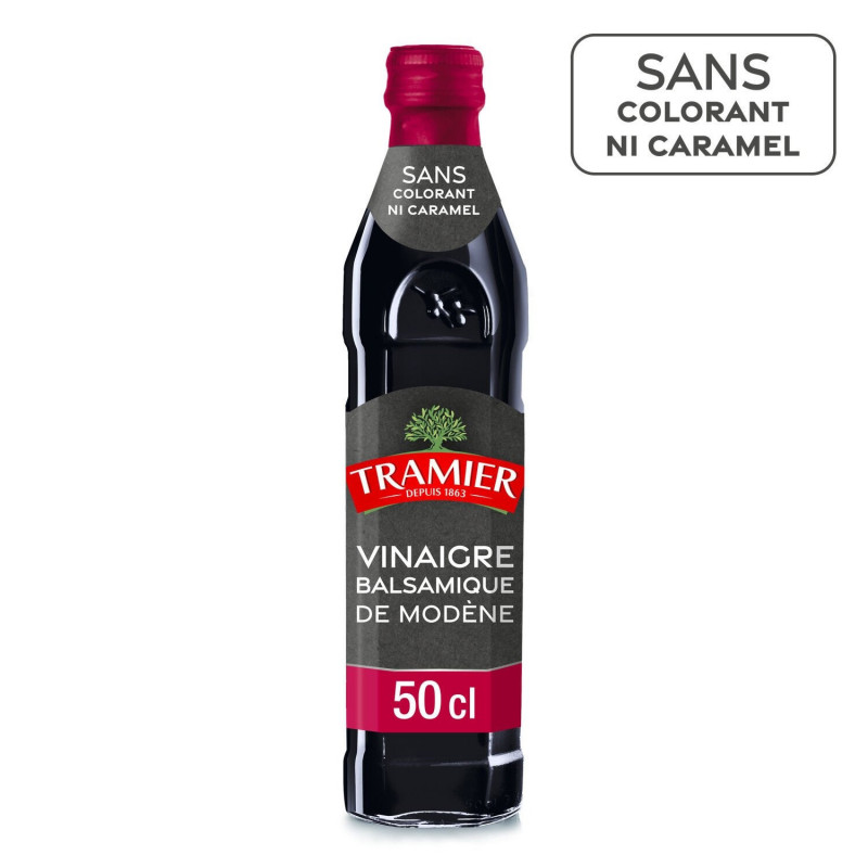 TRAMIER - Vinaigre balsamique de Modène - bouteille de 50 cl Sonico.fr