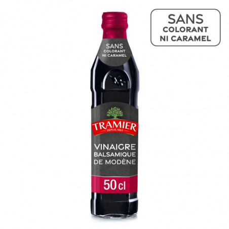 TRAMIER - Vinaigre balsamique de Modène - bouteille de 50 cl Sonico.fr