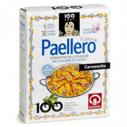 CARMENCITA - Paellero Epices Espagne sans Gluten - paquet de 5 sachet - 15 g Sonico.fr