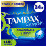 TAMPAX - Tampons Compak Super Avec Applicateur - boite de 24 tampons Sonico.fr