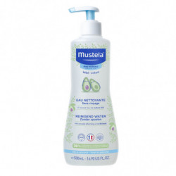 MUSTELA - Eau nettoyante sans rinçage à l'avocat bio - flacon de 500 ml Sonico.fr