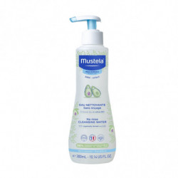 MUSTELA - Eau nettoyante sans rinçage à l'avocat bio - flacon de 300 ml Sonico.fr