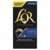 L'OR - Ristretto Décaféiné Decaffeinato Intensité 9 - paquet de 10 capsules de café compatibles Nespresso Sonico.fr
