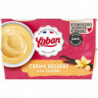 YABON - Crème dessert à la vanille - paquet de 4 pots de 120 g Sonico.fr