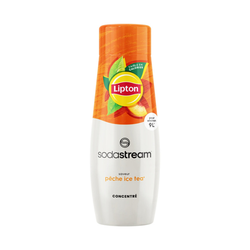 SODASTREAM - Concentré Lipton Ice Tea saveur Pêche - flacon de 440 ml Sonico.fr