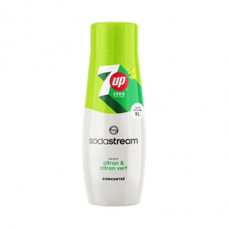 SODASTREAM - Saveur 7Up Free Zéro sucres Préparation soda concentré - flacon de 440 ml Sonico.fr