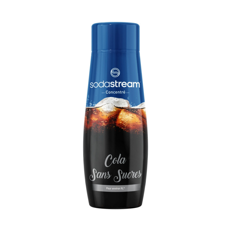 SODASTREAM - Concentré Cola sans sucres - flacon de 440 ml Sonico.fr