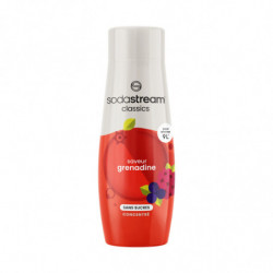 SODASTREAM - Concentré Grenadine sans sucres - flacon de 440 ml Sonico.fr