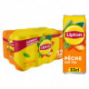 LIPTON - Ice Tea Boisson au thé pêche - pack de 12 canettes de 33 cl Sonico.fr