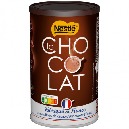 NESTLE - Le Chocolat en poudre Octueux et fin - boite de 500 g Sonico.fr