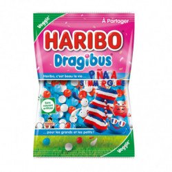 HARIBO - Bonbons Dragibus Summer Veggie - sachet de 250 g Sonico.fr