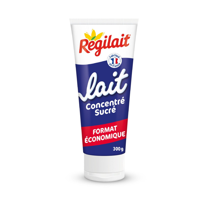 REGILAIT - Lait Concentré Sucré Entier - tube de 300 g Sonico.fr