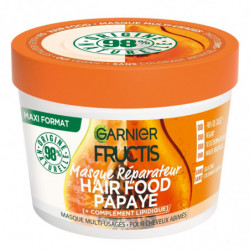 FRUCTIS - Hair Food Papaye Masque Cheveux Hydratant - flacon de 390 ml Sonico.fr
