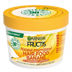 FRUCTIS - Hair Food Banane Masque Cheveux Nourrissant - flacon de 390 ml Sonico.fr