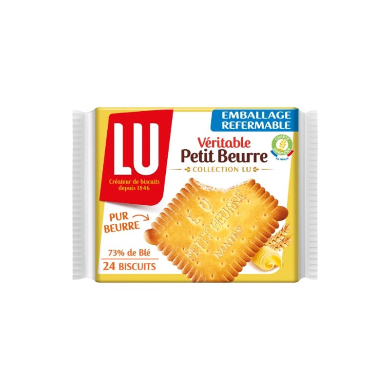 LU - Le Veritable Biscuits Petit Beurre - paquet de 200 g Sonico.fr