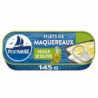 PETIT NAVIRE - Filet de Maquereaux huile olive sans peau - boite de 145 g Sonico.fr