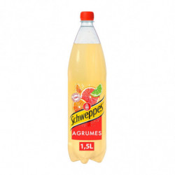 SCHWEPPES - Soda saveur Agrumes - bouteilles de 1,5 l Sonico.fr