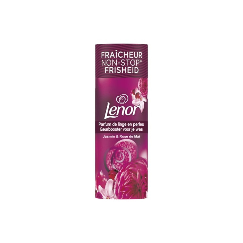LENOR - Jasmin et rose de mai Parfum de linge en perles - boite de 235 g Sonico.fr