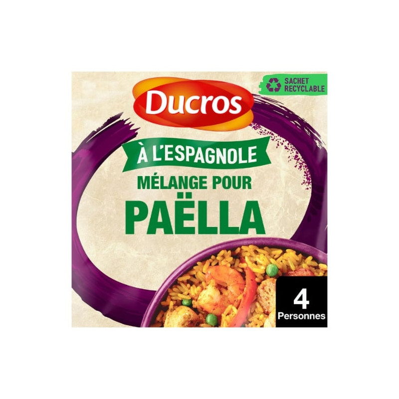 DUCROS - Mélange Pour Paella - sachet de 20 g Sonico.fr