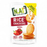N.A! - Rice Crackers Paprika sans Gluten Biscuits apéritifs - sachet de 85 g Sonico.fr