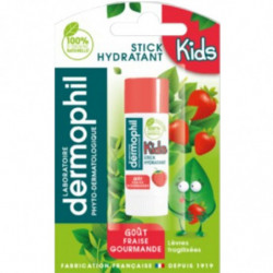 LABORATOIRE DERMOPHIL - Stick Lèvres Kids Gout Fraise Hydratant - tube de 4 g Sonico.fr